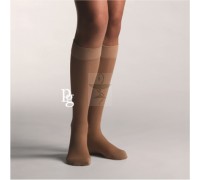 Media Corta (A-D) Comp Normal Farmalastic Beige / Negro T- Extra Gde. CN 331843